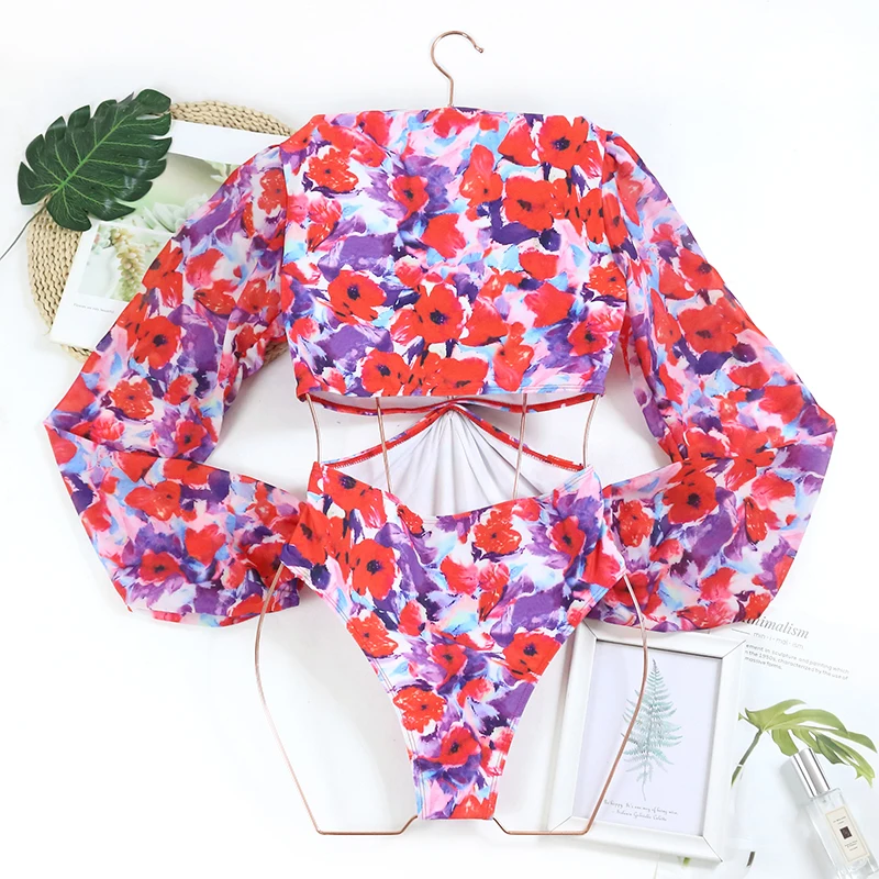 Sexy Bikini One Piece Swimsuit 2026 Cut Out Swimwear Women Swimsuit Bathing Suit Beachwear Monokini Surfing Female Swimming Suit