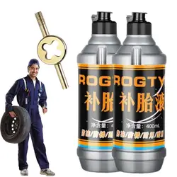 Vacuum Tire Inner Tube Repair Glue Wheel Tire Puncture Sealant Car Motorcycle Tire Repairing Liquid Tire Sealant Repair Fluid