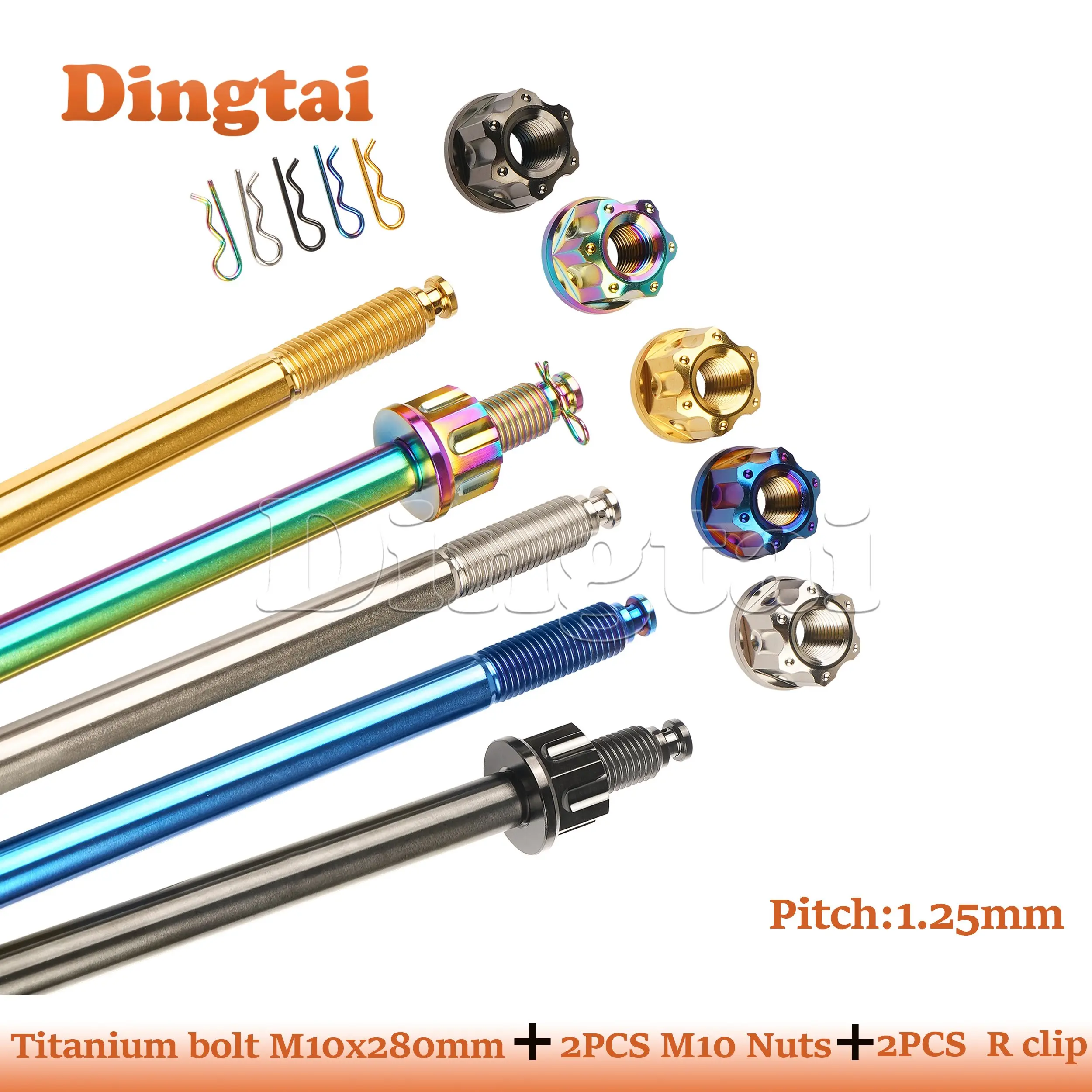 

Dingtai Titanium Bolt For The Clamp Head Motorcycle Brake Oil Disc Brake Pliers