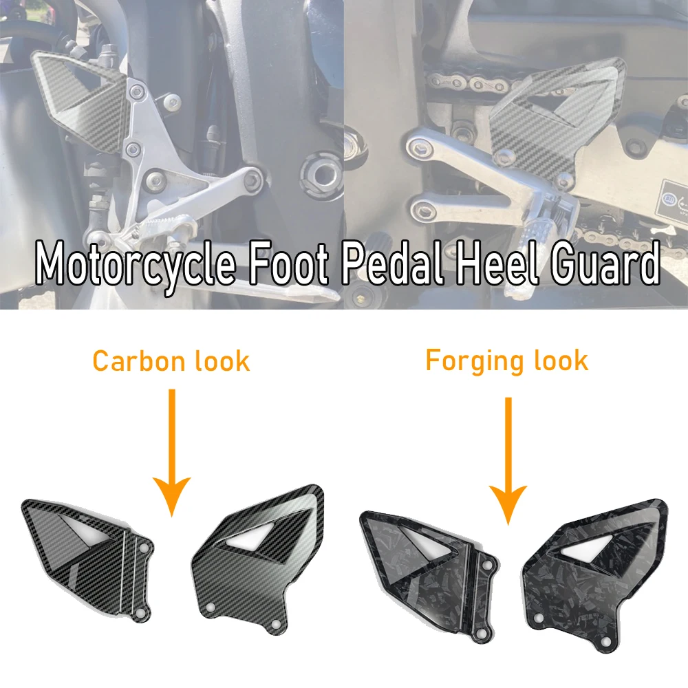 

Motorcycle Foot Pedal Heel Guard for Honda CBR600RR 2003-2024