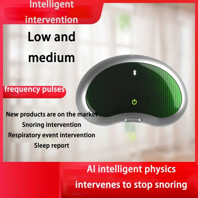 Nuevo YA4300 antironquidos inteligente, intervención de Apnea inteligente, pulso de frecuencia media y baja, antironquidos para el hogar