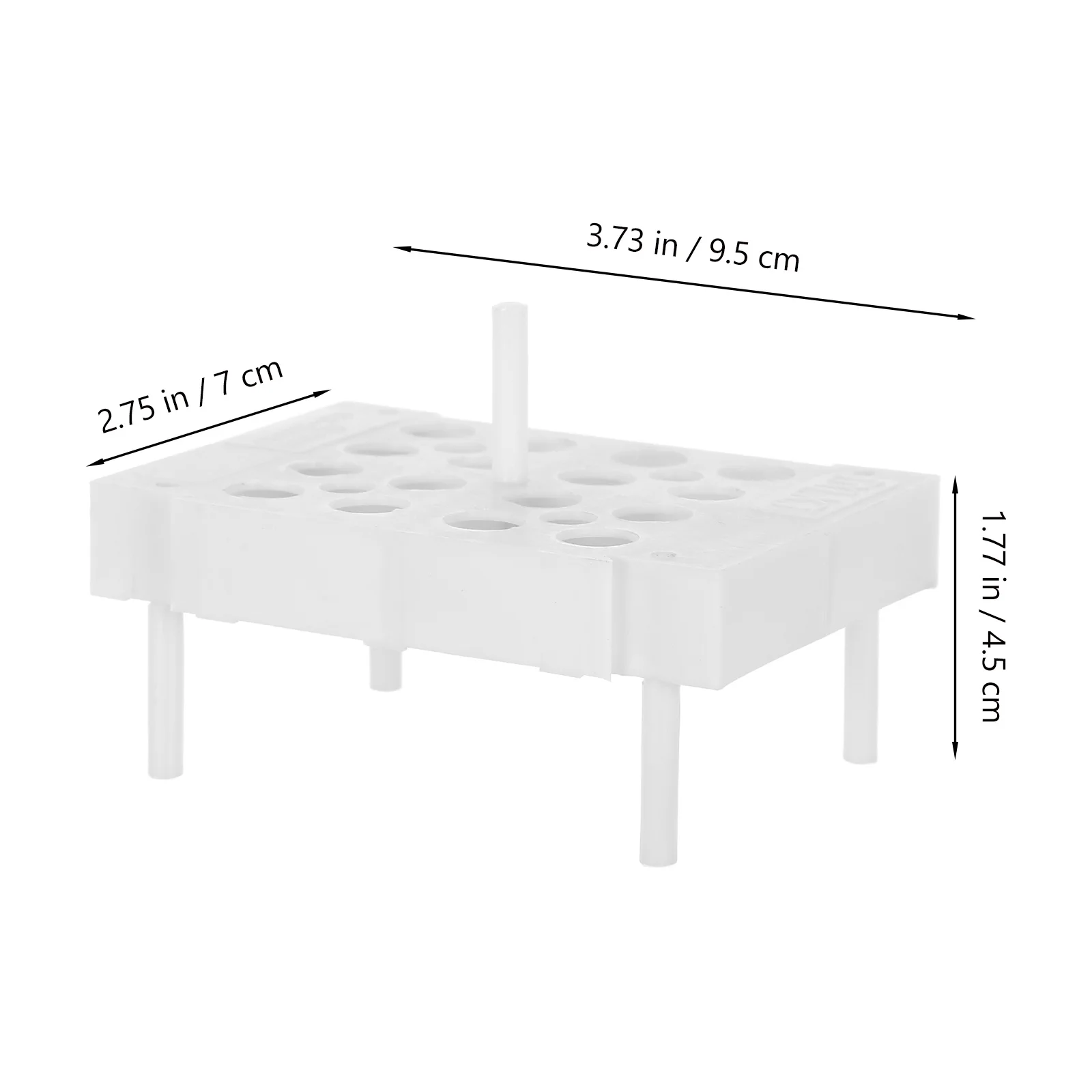 Plastic Test Tube Rack Holder Multifunctional Lab Tube Container Tubes Organizer Storage Stand Vial Holder