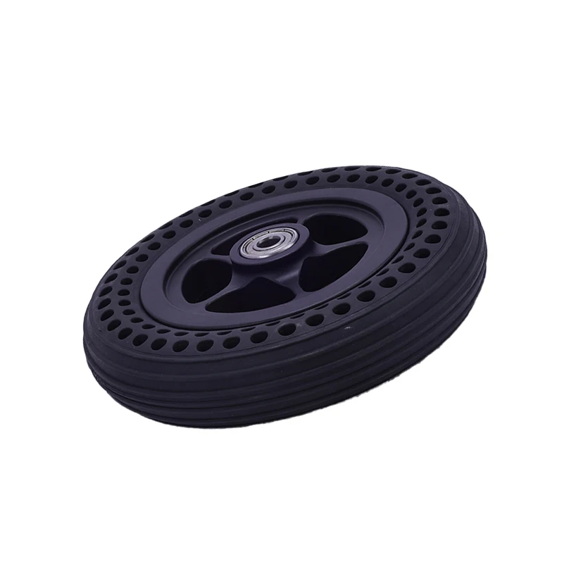 Universal 6x1 1/4 Solid Scooter Tire Fits 6-Inch Front Wheels Honeycomb Non-Inflatable All-Wheel