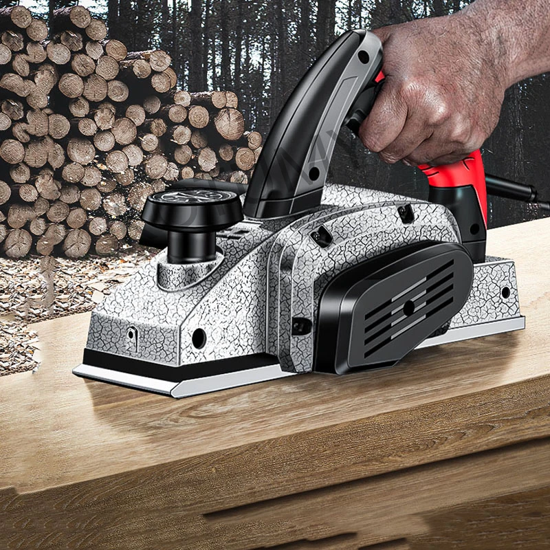 220V Furniture Cutting Electric Planer 16000R/MIN 2100W Wood Cutting Carpenter\'s Planer Portable Router Trimmer