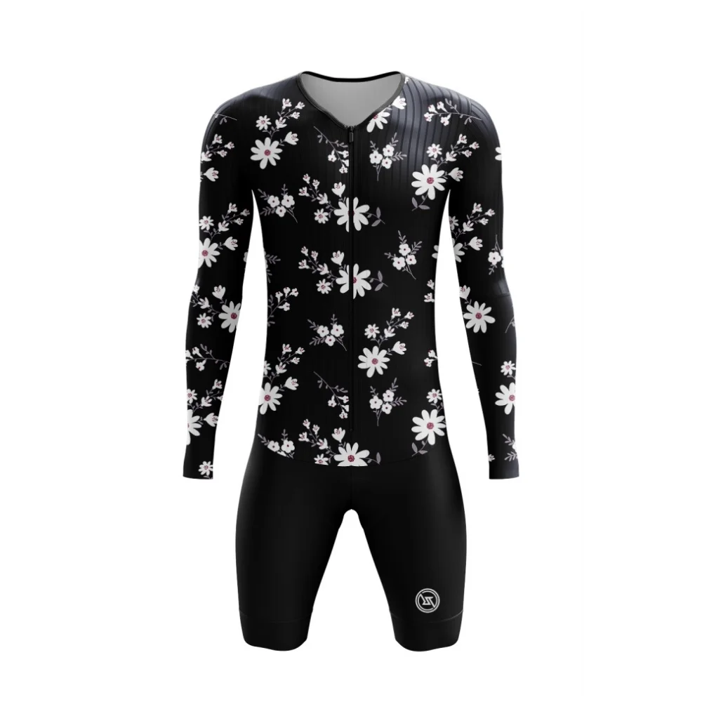 RT Sport Mens Cycling Suit Long Sleeve Skinsuit Gel Pad Bike Maillot Roupa Ciclismo Sets Bike Suit Long Time Ridding Clothing