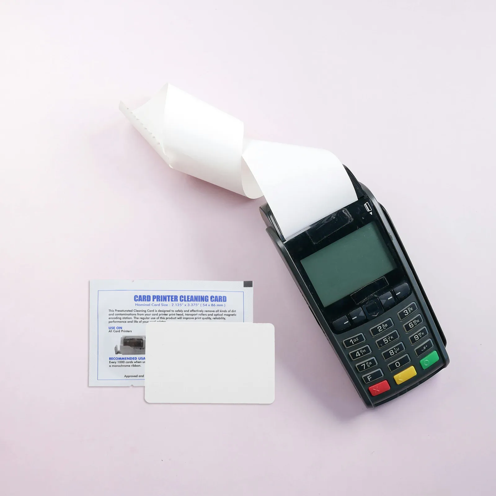 

Набор из 15 чистящих карт для принтеров и счетчиков банкнот, глубокая очистка, для POS-терминалов и сканеров, 4.9x3.1 дюйма