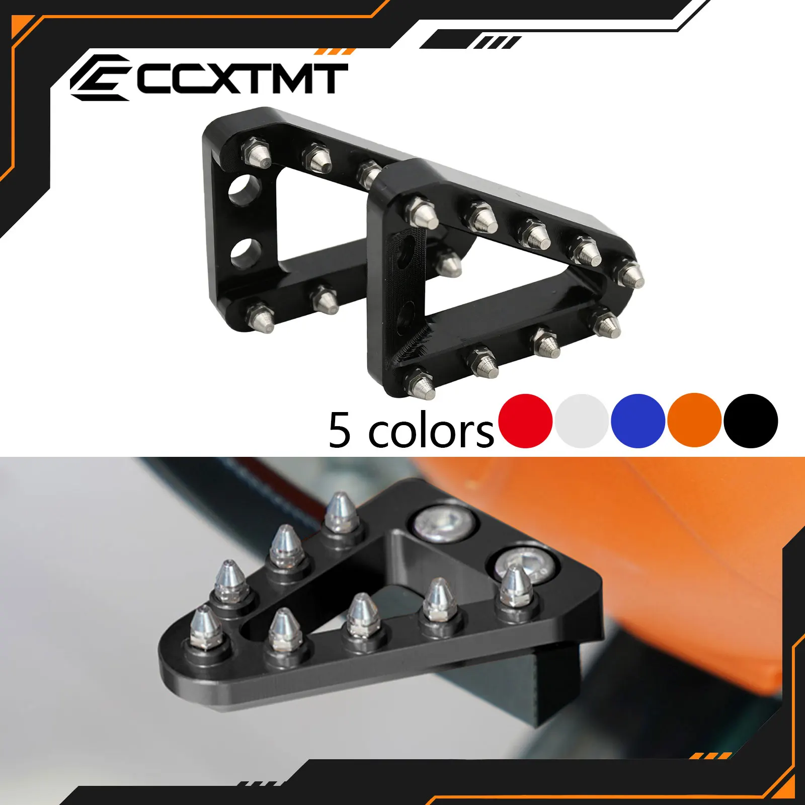 CNC Motorrad Hinterradbremspedal Trittplattenspitze für KTM XC XCF XCW SX SXF EXC EXCF TPi Six Days 125-500 2008-2020 2021 2022 2023