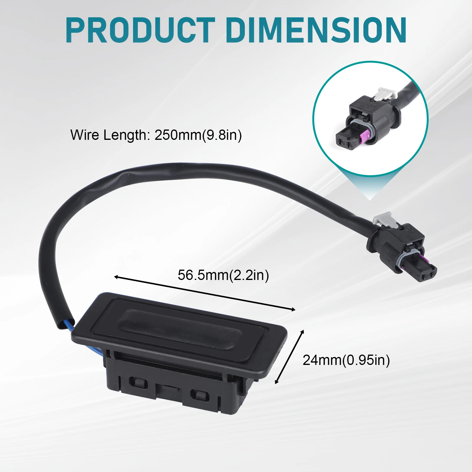 Przełącznik otwierania tylnej klapy bagażnika 22799049 do Cadillac CTS 2014-2015, Cadillac XTS 2013-2017, Chevrolet Corvette 2014-17