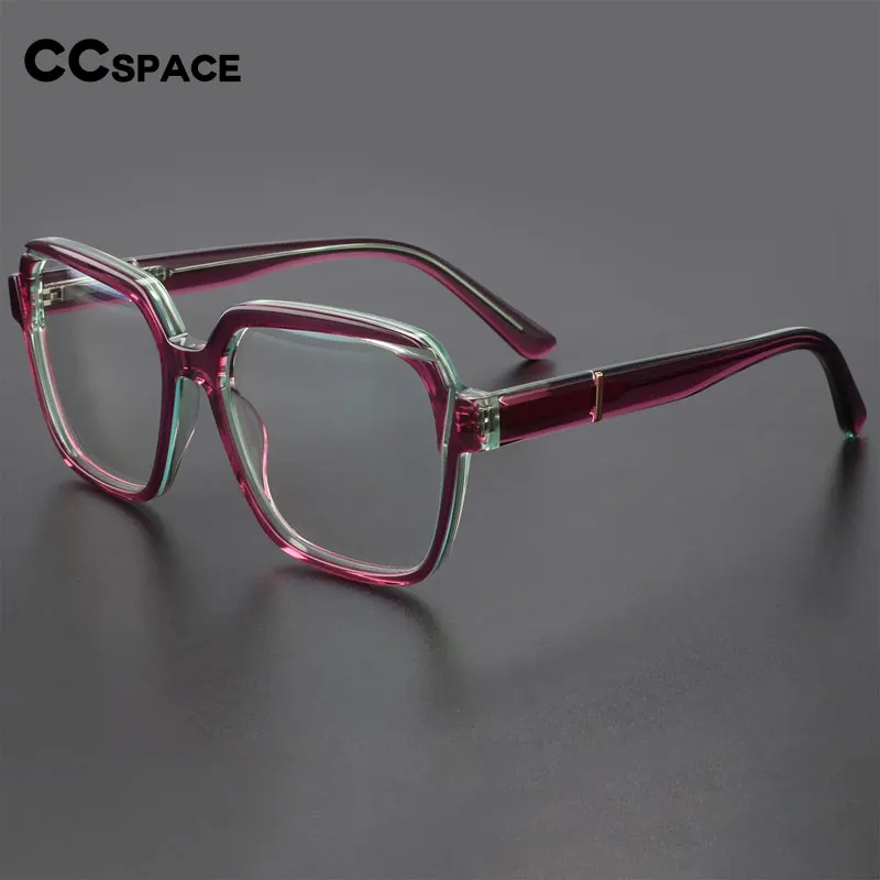 56315 New Style Acetate Glasses Frame Women Myopia Optical Prescription Eyeglasses Frame Korea Luxury Brand Eyewear