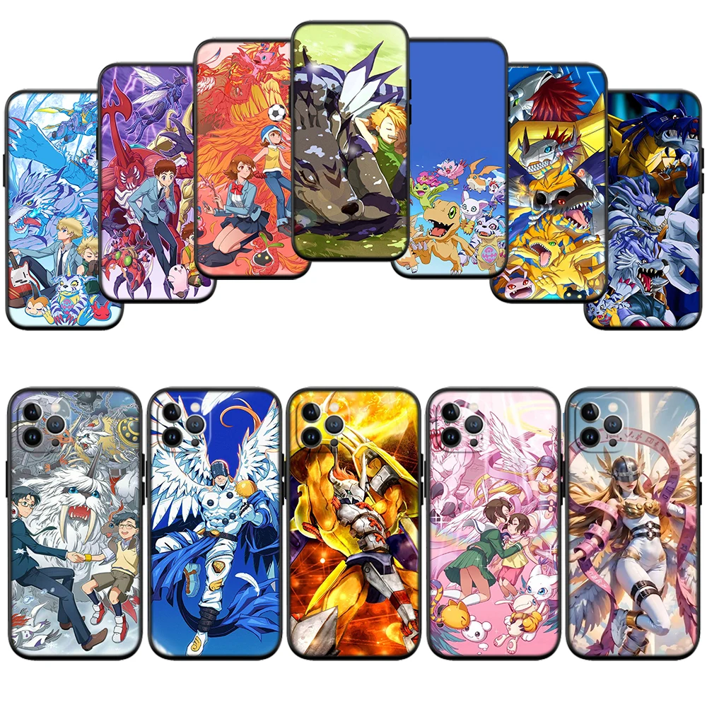 Funda para Teléfono IW10 D-Digimons para Motorola Moto Edge 60 60s 70 G86 G56 G54 E14 G04S G45 G54 G64 S30 S50 X30 X40 X50 Ultra Pro Power