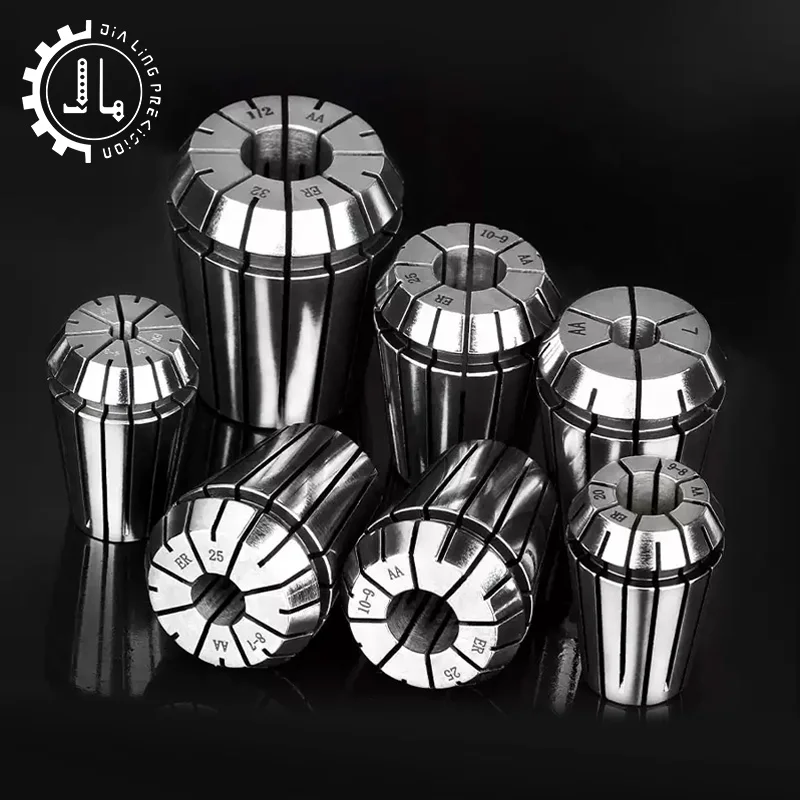 1pcs ER11 ER16 ER20 ER25 ER32 ER40 Spring Collet Lathe Chuck Holder for Milling Machine