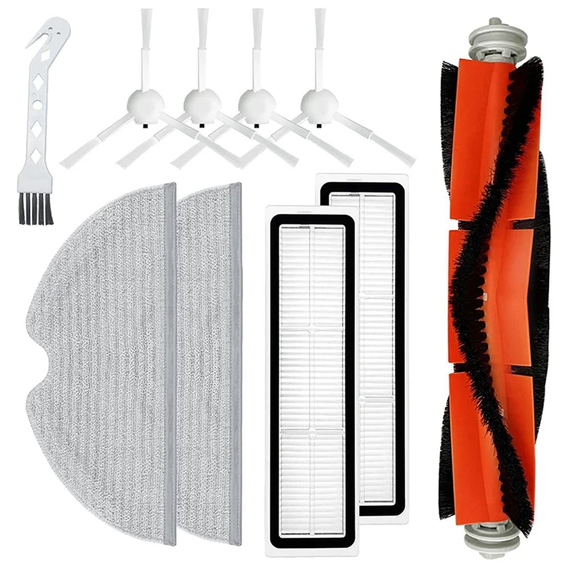 Основная боковая щетка, Hepa-фильтр, Швабра для Dreame D9/L10 Pro/D9 Max/D9 Pro/D9 Mistral RLS5 Robot Запчасти для пылесоса Основная боковая щетка, Hepa-фильтр, Швабра для Dreame D9/L10 Pro/D9 Max/D9 Pro/D9 Mistral RLS5 Robot Запчасти для пылесоса