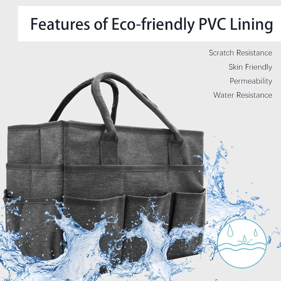 Art Organizer Craft Storage Tote Bag with Pockets and Handles Made from Durable Oxford Fabric Ideal for Teachers Officers Artis