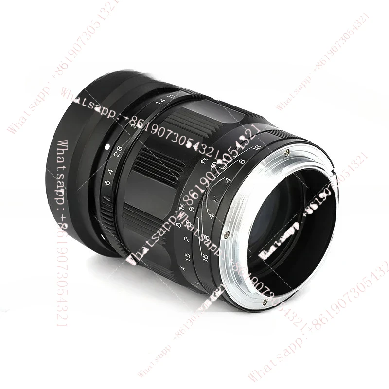 

50mm F/1.1 Frame Manual Camera Lenses - M Cameras Black