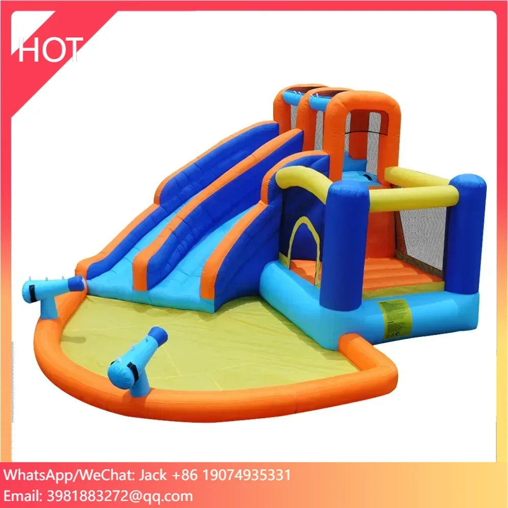

Colorful PVC Outdoor Inflatable Bouncer Bouncy Castle with Slide Accessory Blower for Amusement Jumper Castle Bounce House
