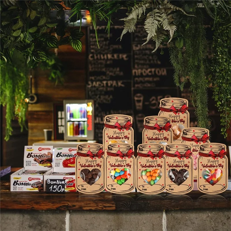 AM-48 szt. Kartki walentynkowe dla dzieci, zabawny zestaw do wymiany w klasie na Walentynki, trwałe, łatwe w montażu