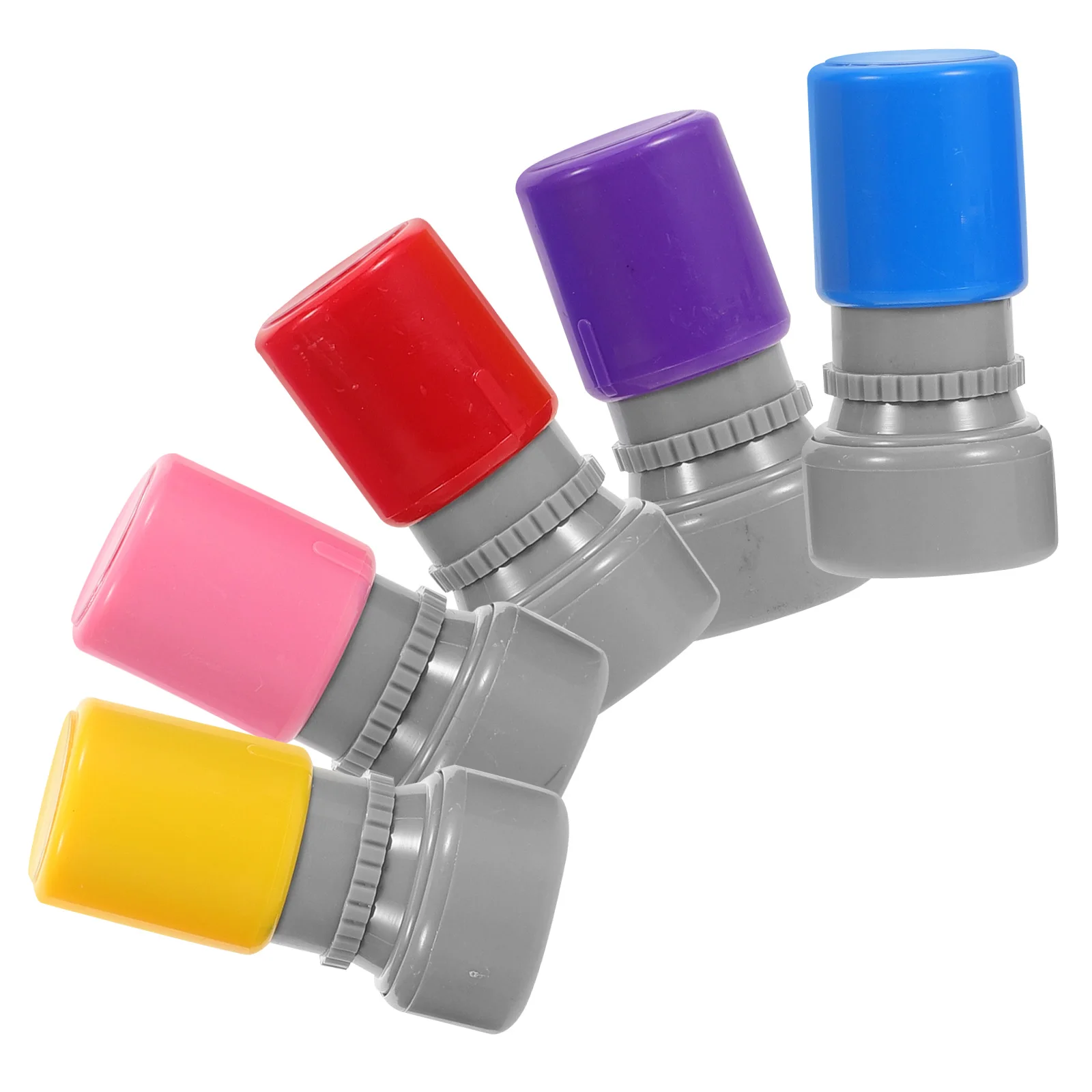 

5 Pcs Children's Education Seal Kids Stamps Homework Reward Correction Teacher Supplies