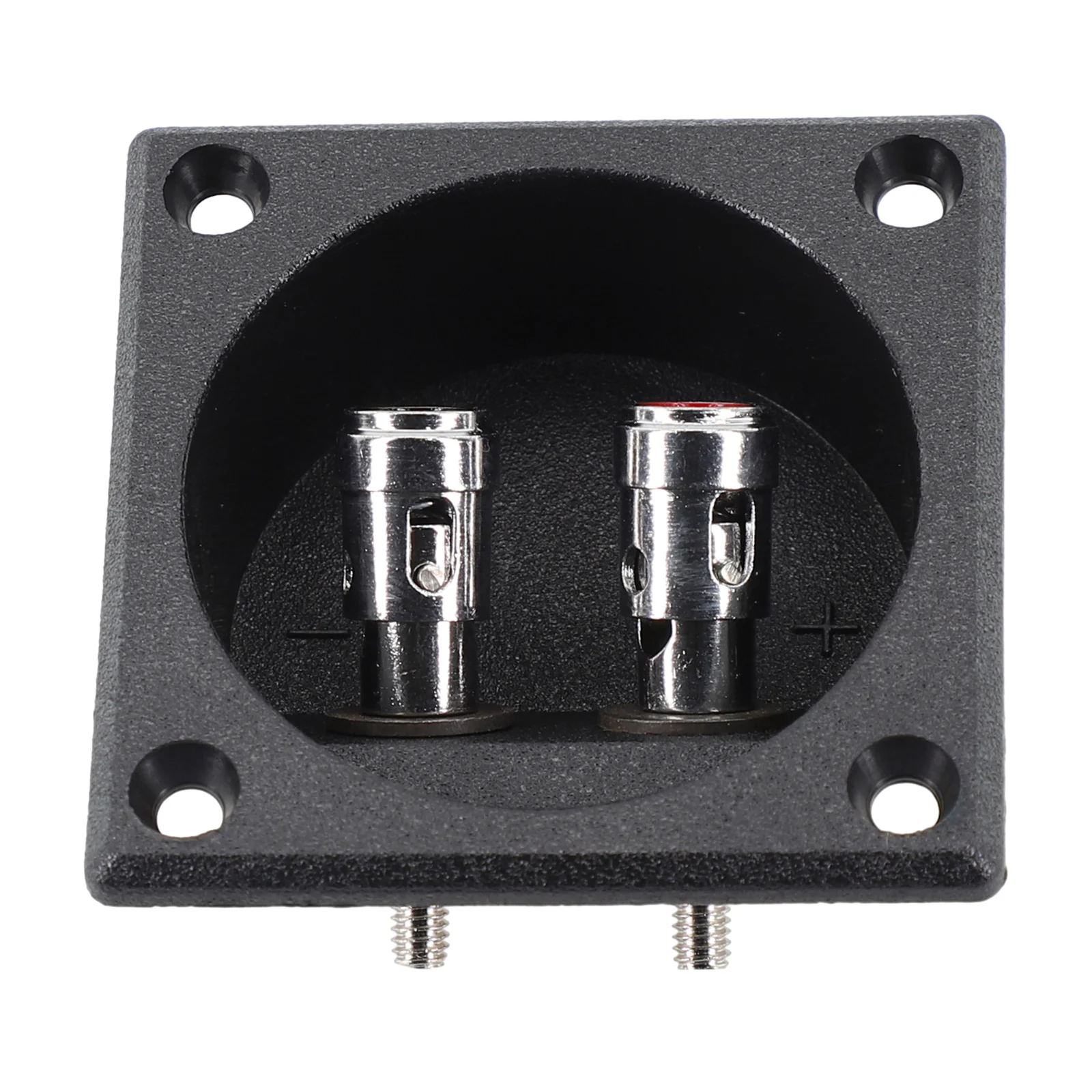 Speaker Terminal Cup Connector Custom Application Direct Contact Easy Mounting Insert Metal Round Spring Stereo