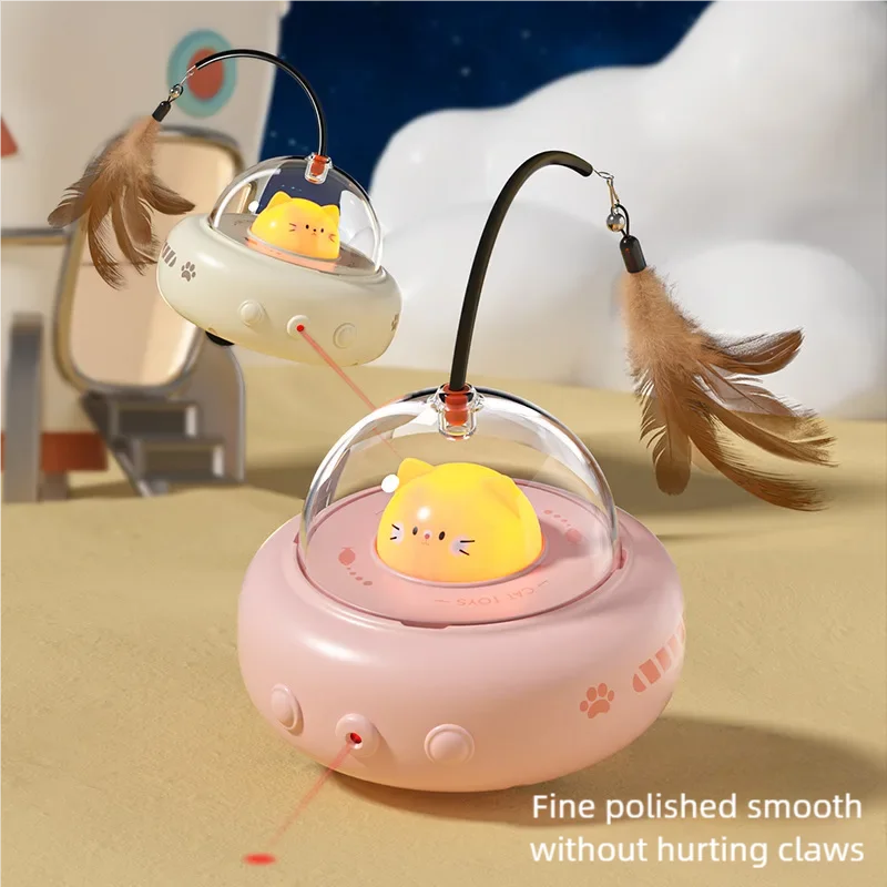 Smart Teaser Cat Toy Electric  - Model Kit Ufo recension och pris