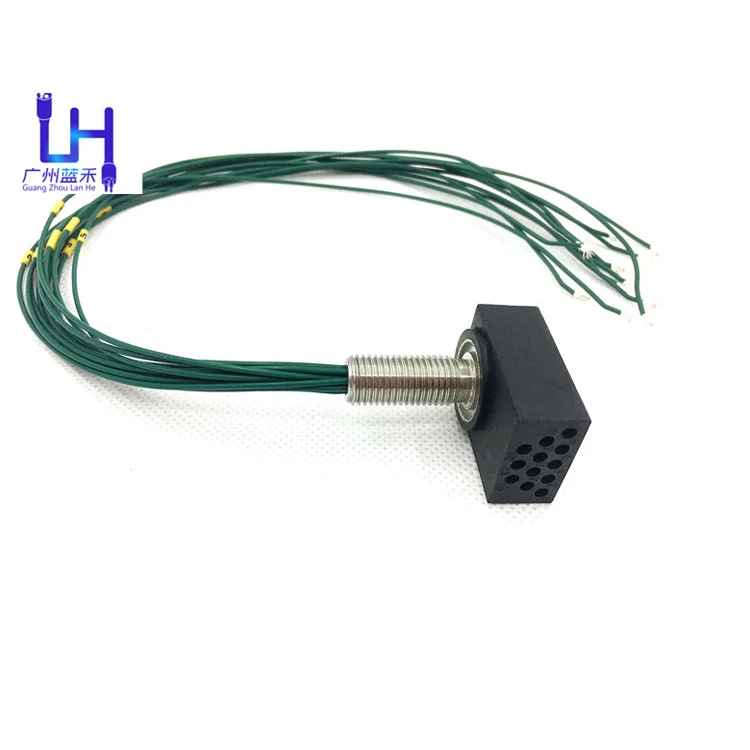 

Subsea MCLPBH12F Bulkhead Power Connectors Waterproof Underwater Pluggable Electrical Connector for ROTV systems