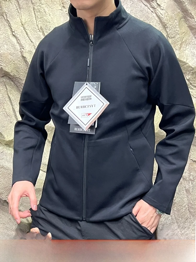 

Высококачественные коровьи товары, 4D пошив, мягкий воздушный слой, легкий уличный дышащий воротник-стойка, весна-осень ex