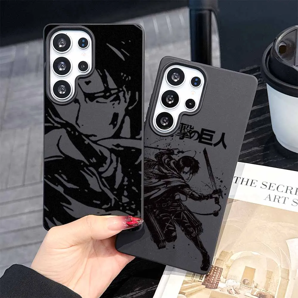 

Attack on Titan Anime For Samsung S25 Edge S24 S23 S22 S21 S20 S10E S10 FE Note 20 10 Ultra Plus Pro Lite Phone Case