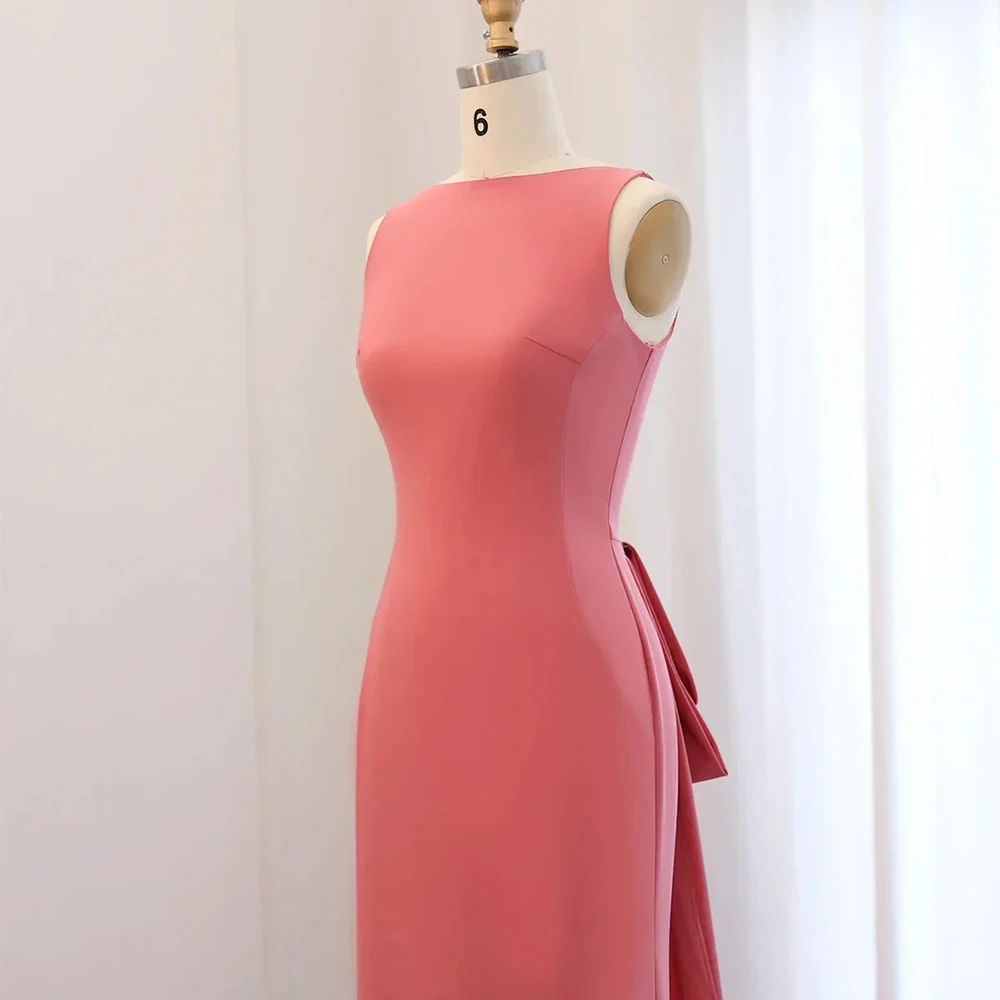 تخصيص أنيقة جيرسي مطرزة الديكور المتدرج ثنيات مستقيم عالية الياقة مرحبا لو فساتين مناسبة مخصصة فساتين رسمية مثير