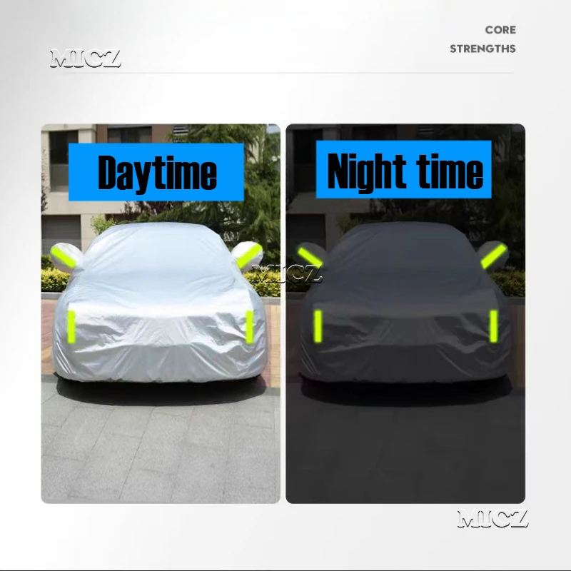 For BYD Seal U Sealion 6 Song Plus 2024 Accessories Covers Outdoor Full Auot Cover Sun UV Snow Dust Resistant Protection Cover