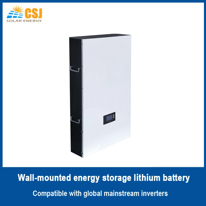 10KWh wall-mounted battery pack high density LiFePo4 battery 48V200Ah Home Energy Storage Lithium Battery Photovoltaic