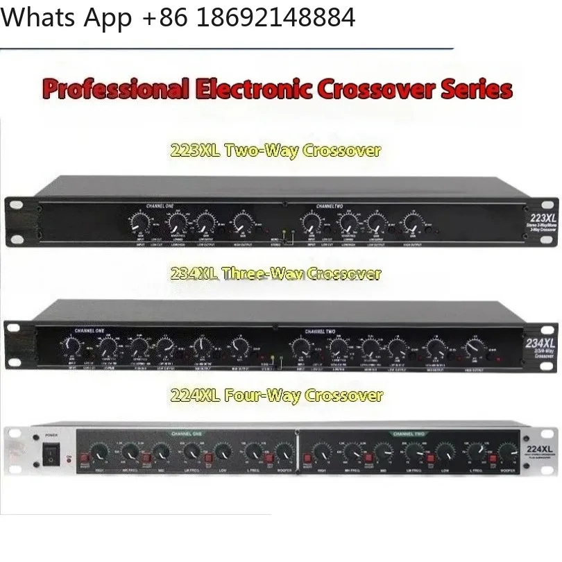 Two-way/Three-way Frequency Dbx 223XL 234XL 223xs 234xs Stage Performance Electronic Frequency Divider