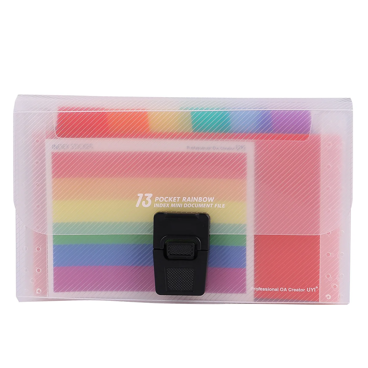 2 Pcs File Folder Organ Package Document Students Accessories Multi-layer Bag Multilayer Colorful