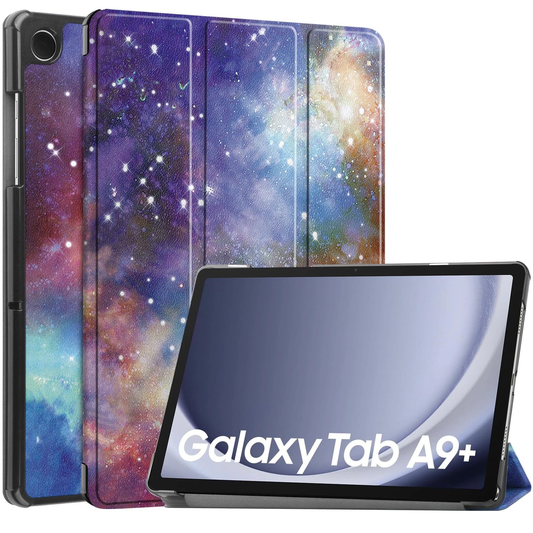 For Samsung Galaxy Tab A9 8.7 inch 2023 SM-X110 X115 X117 and A9 Plus 11 inch 2023 SM-X210 X216B X218U Smart Tablet Stand Cover