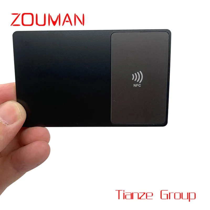 Custom , 13.56hz bla atte n etal card laser engraved t phone n busins card for social edia