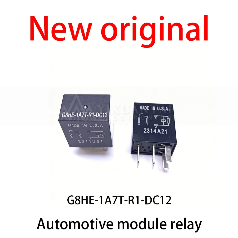 

10 Pcs/Lot New original G8HE-1A7T-R1-DC12 Automotive module relay