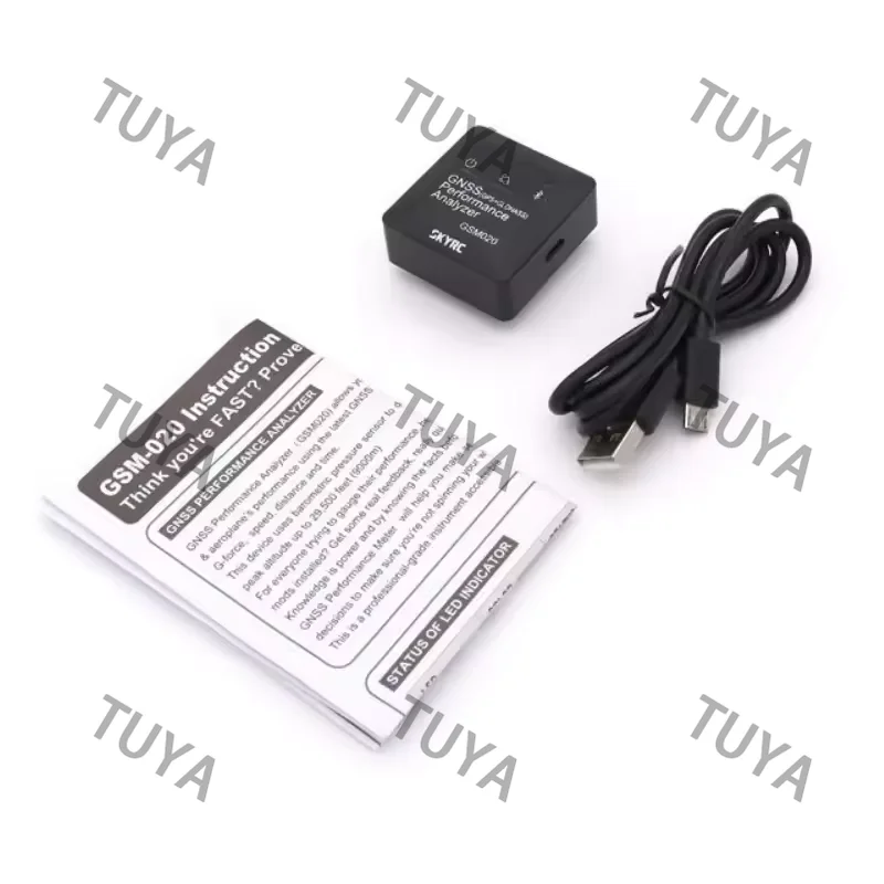 GSM020 GNSS Performance Analyzer Power Bluetooth APP GPS Speed Meter for RC Car Helicopter FPV Drone