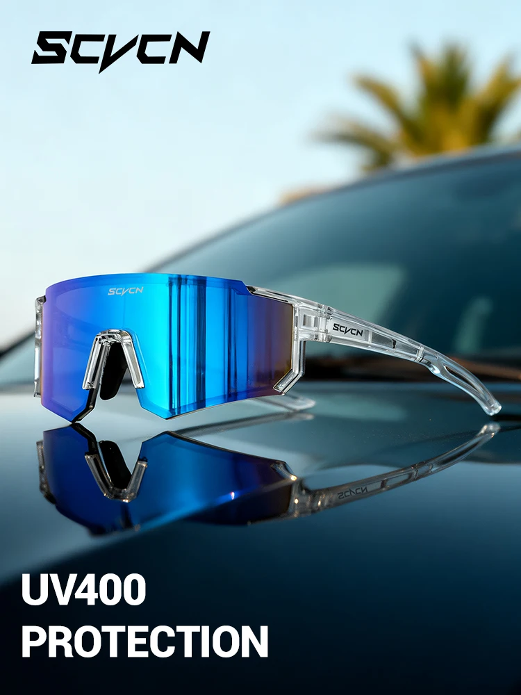 AliExpress SCVCN Fashion Sunglasses for Men Women Sports Glasses Hiking Eyewear Outdoor Cycling  MTB Bike Mountain UV400 Skiing Goggles