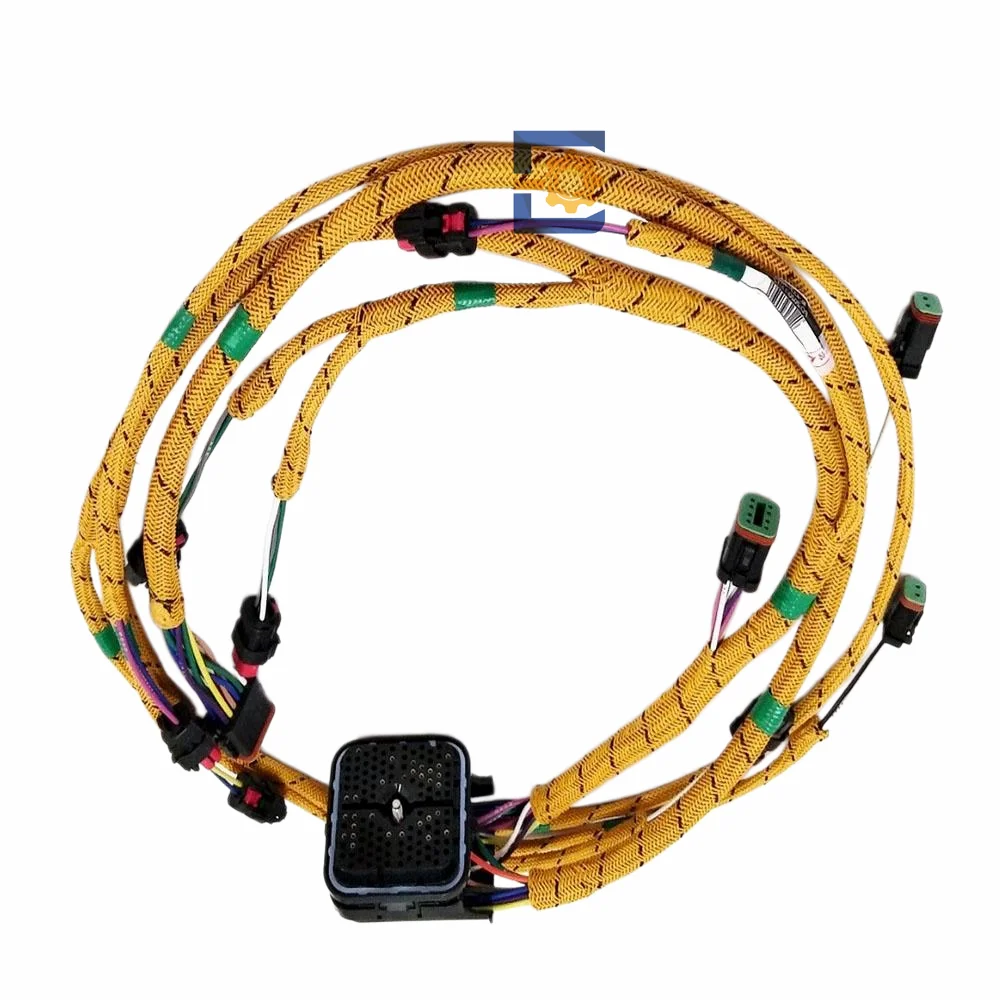 527-5395 5275395 433-4555 4334555 Wiring Harness Excavator Attachment For C18 Engine E390DL 390D 390D L 374D L 365 Excavator
