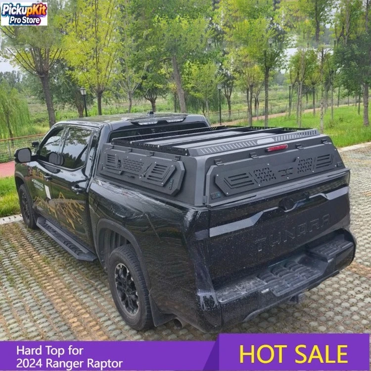 

Совместимый стальной полузакрытый топпер для кузова пикапа с 3 открывающимися дверями для Ford Ranger Raptor 2024 года