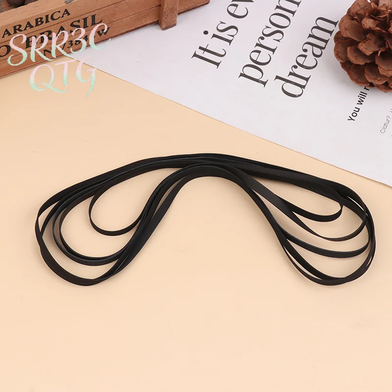Hot 5MM/4MM Cassette Tape Machine Drive Belt Rubber Turntable Transmission Strap Replacement Accessories Player Phono Tape
