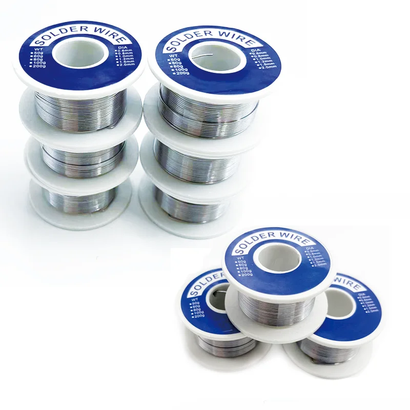 

9PC50g household DIY solder wire set, entry-level welding material, suitable for fine electronic component welding
