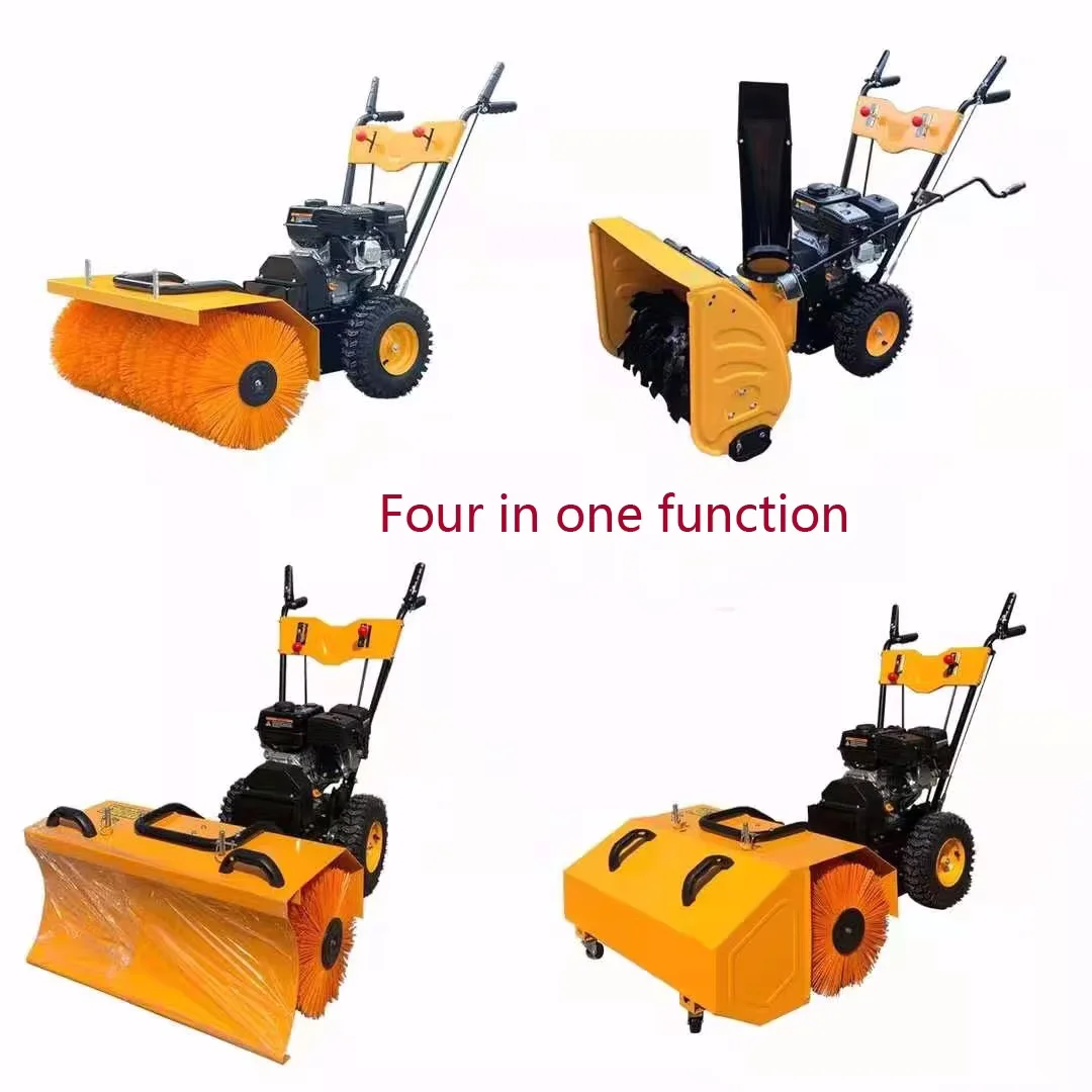 Diesel Snow Removal and Cleaning Vehicle Wheel Remote Control Snow Pushing Robot Pure Electric Snow Removal Machine