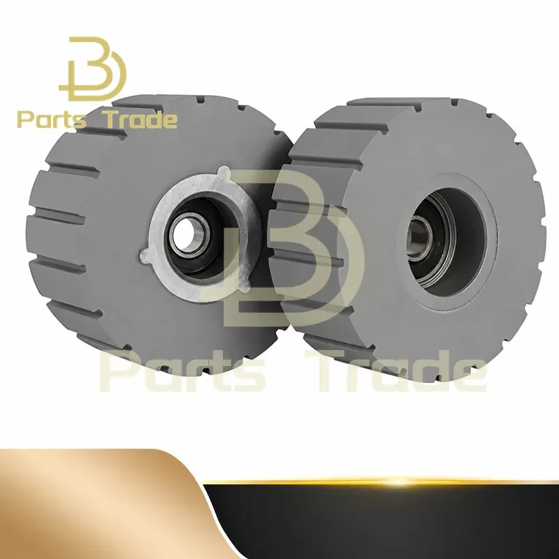 10PCS 65x8x28mm Rubber Press Wheel for Woodworking Edge Banding Machine Bander Spare Parts Long Service Life