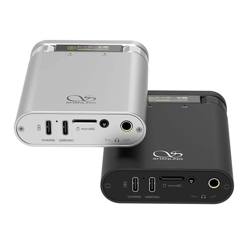 Imagem -04 - Amplificador de Auscultadores Decodificador Portátil Usb Dac Amp Alta Resolução Áudio Bluetooth Suporte Ldac com Leitor de Cartão Microsd Shanling-h2