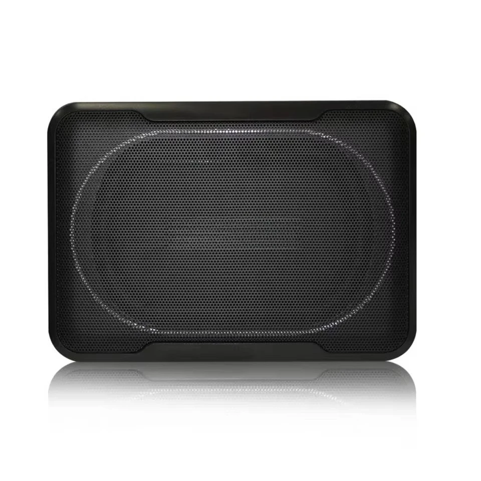 8 Inch Ultra-thin Active Under Seat Car Subwoofer, Built-in Amplifier 12V High Power Audio Bass Speaker