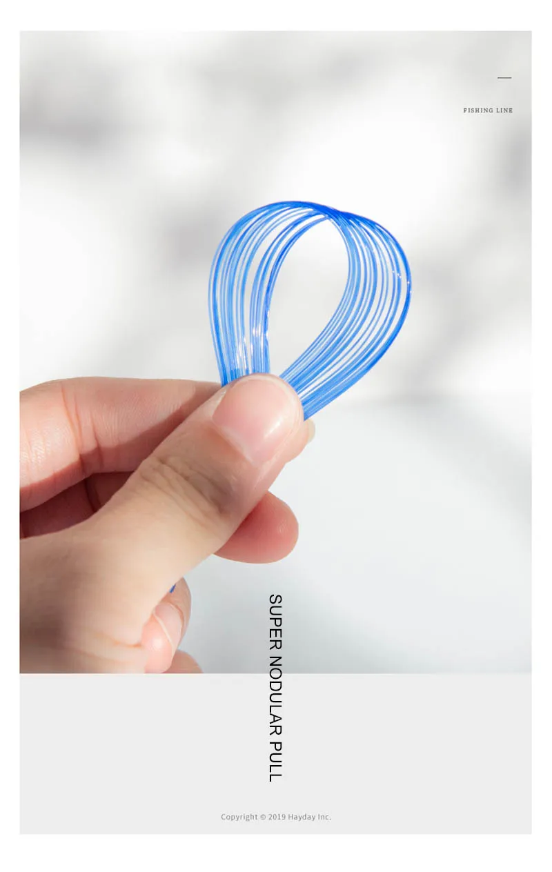 ZUKIBO 500M Nylon-Angelschnur, superstark, japanisches Monofilament, Karpfen-Angelschnur, 2,6-18,4 kg, Süßwasser- und Salzwasser-Angelschnur – Detail 4