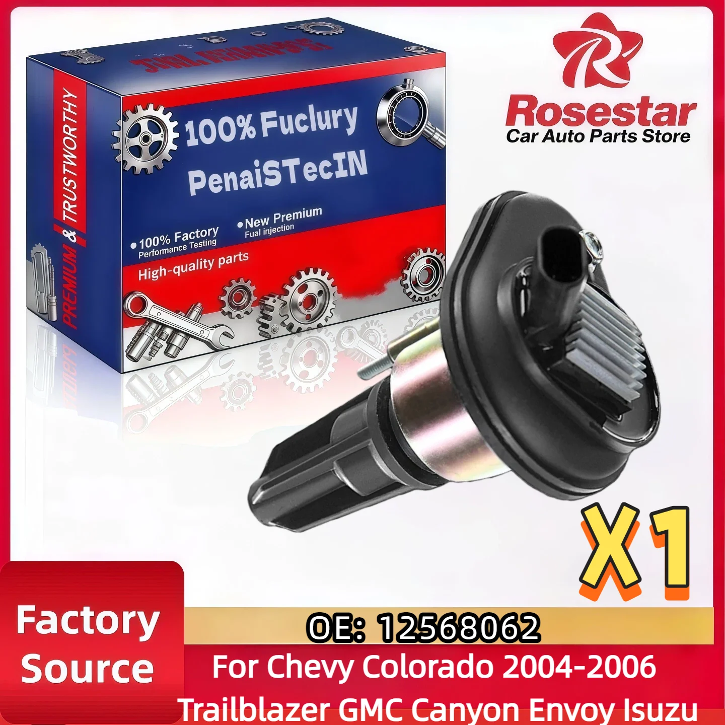 

For Chevy Colorado 2004-2006 Trailblazer GMC Canyon Envoy Isuzu Ignition Coil