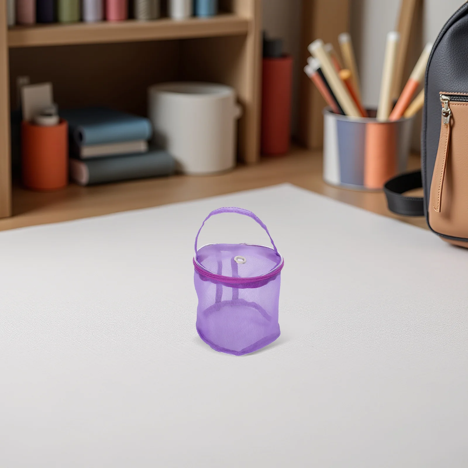 

4Pcs Yarn Storage Bag Mesh Portable Crochet Knitting Organizer Breathable Yarn Balls Holder Large Capacity Tote