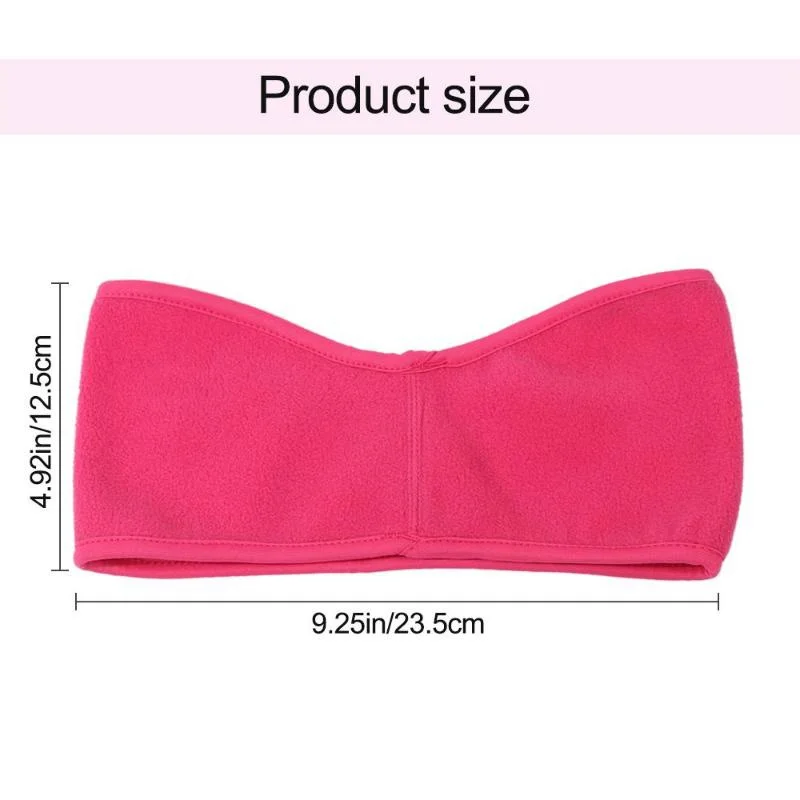 1PC Ear Warmer Headband Winter Sweatband Fleece Ear Cover for Women Girls Running Headband Men Outdoor Sports Ear Muffs