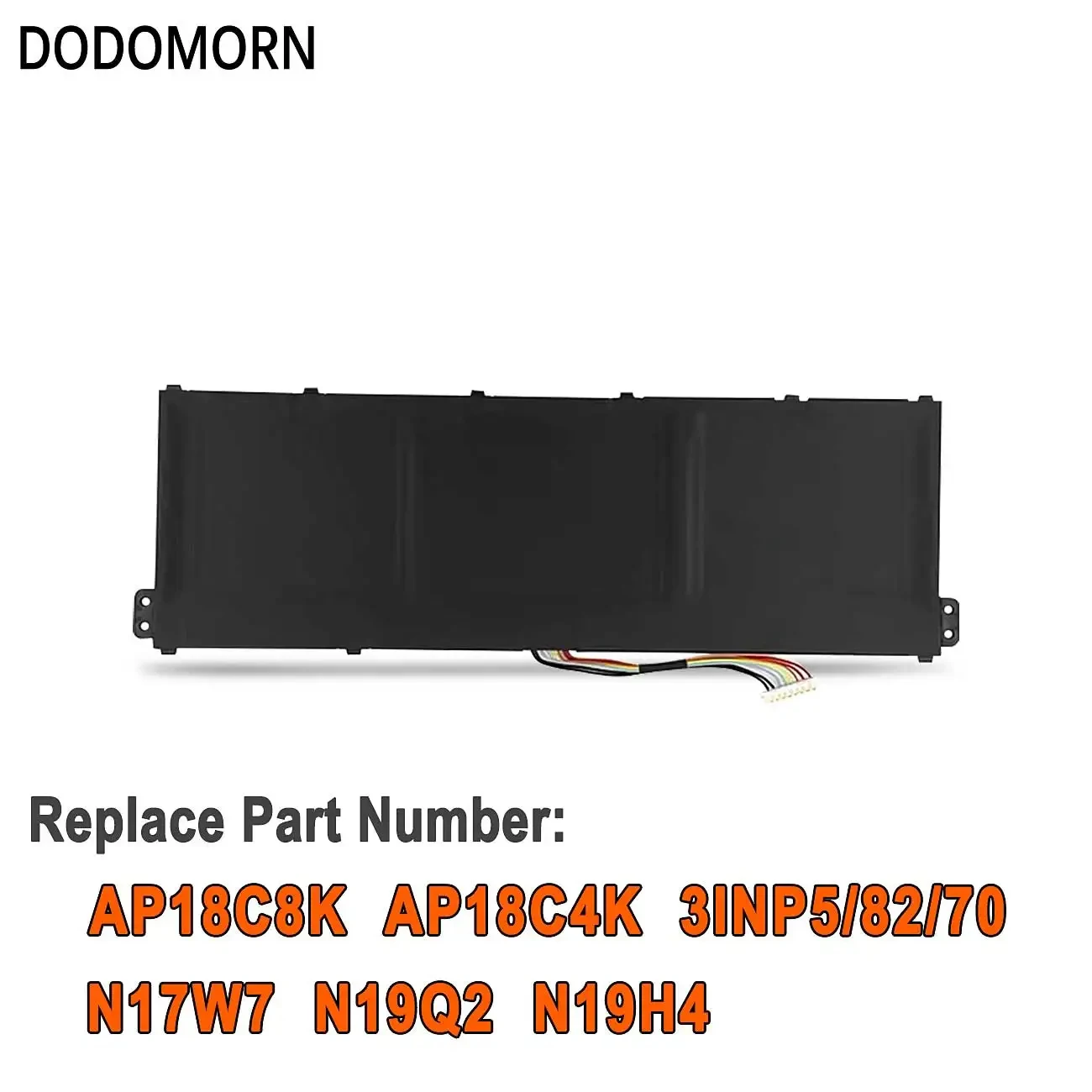 Dodomorn Ap18c 8K Laptop Batterij Voor Acer Swift 3 SF314-42-R27B SF314-42-R4XJ SF314-57 SF314-58 Ap18c 4K N17w7 N19q2 N19h4 11.25V