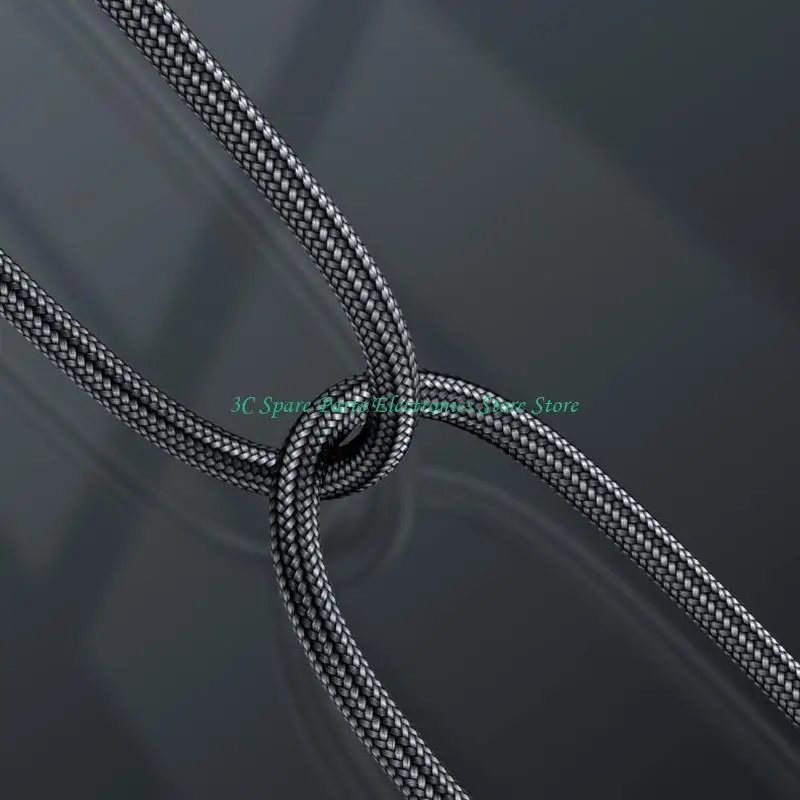 SZ Elegant Angled USB A to Type C Charging Cable with Braiding Ergonomic Data Line